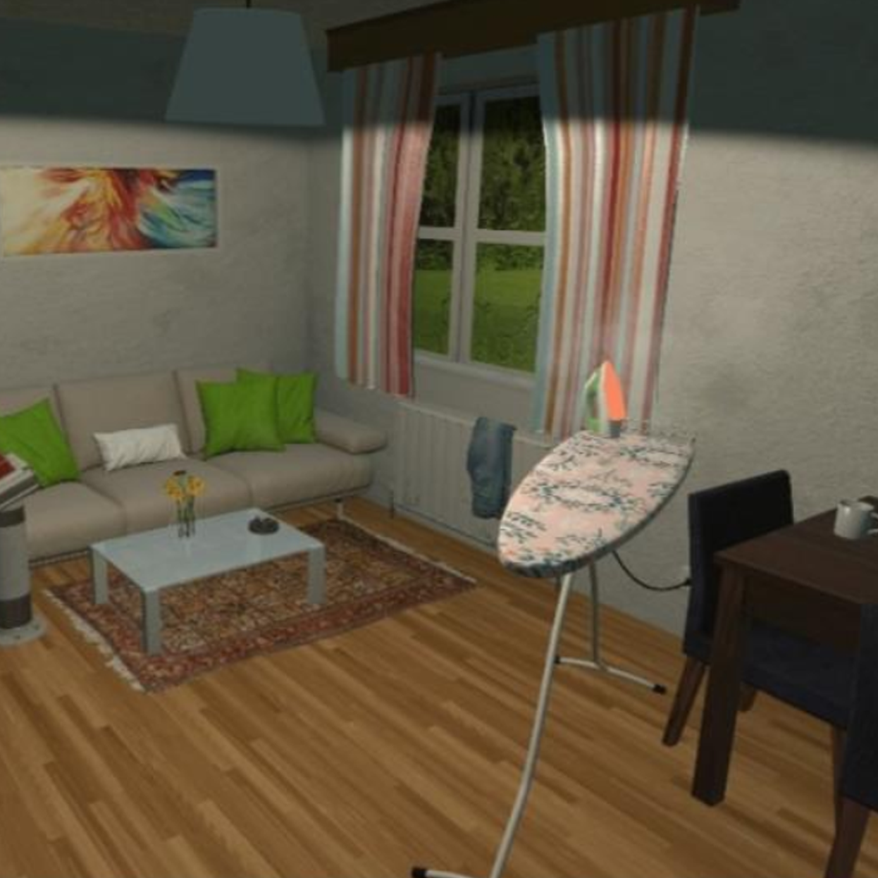 Snímek z aplikace VR Únikovka112